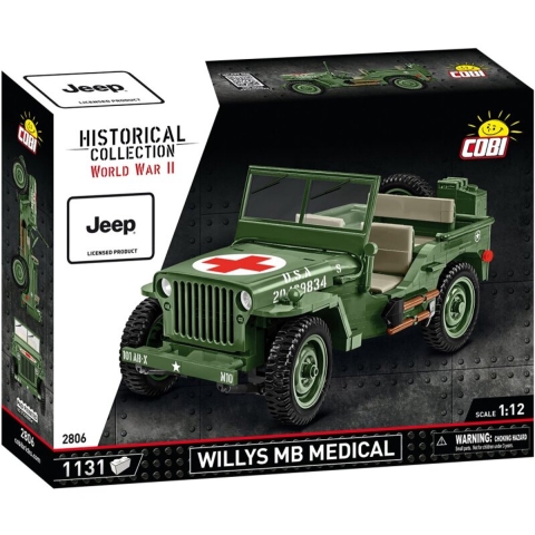 Historical Collection - Willys MB Medical Constructiespeelgoed