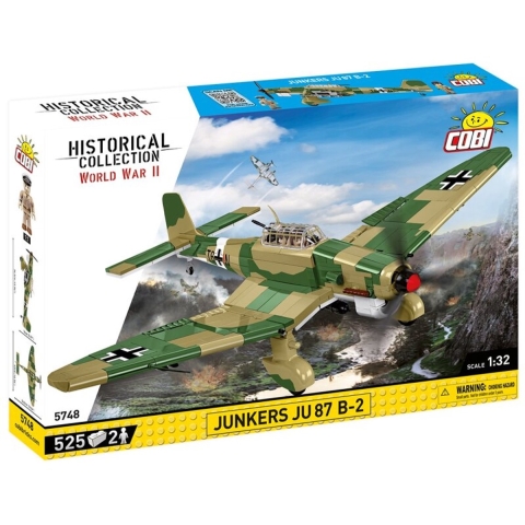 Historical Collection - Junkers Ju 87 B-2 Constructiespeelgoed
