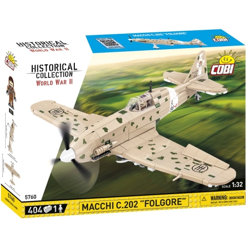Historical Collection - Macchi C.202 "Folgore" Constructiespeelgoed