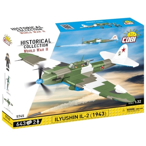 Historical Collection - Ilyushin IL-2 1943 Constructiespeelgoed