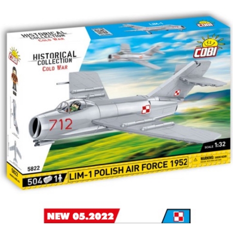 Historical Collection - Lim-1 Polish Air Force 1952 Constructiespeelgoed