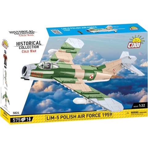 Historical Collection - Lim-5 Polish Air Force 1959 Constructiespeelgoed
