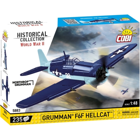 Historical Collection - Grumman F6F Hellcat Constructiespeelgoed