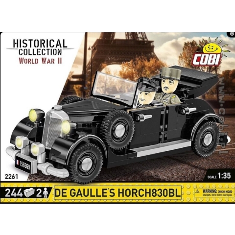 Historical Collection - Horch830BL De Gaulle Constructiespeelgoed
