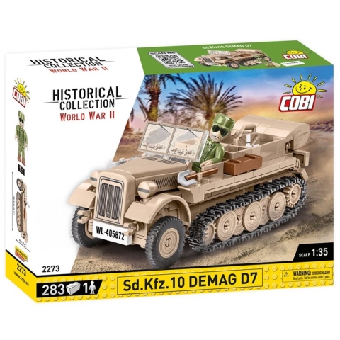 Historical Collection - Sd.Kfz 10 Demag D7 Constructiespeelgoed
