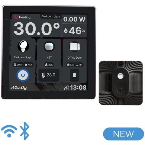 Wall Display Black + Blu H&T Black (bundle) Monitor