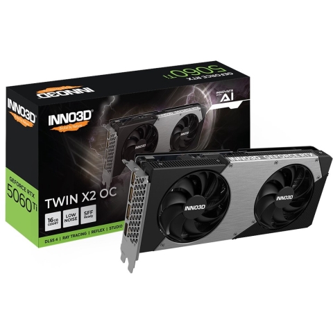 GeForce RTX 5060 Ti TWIN X2 OC 16GB Grafische kaart