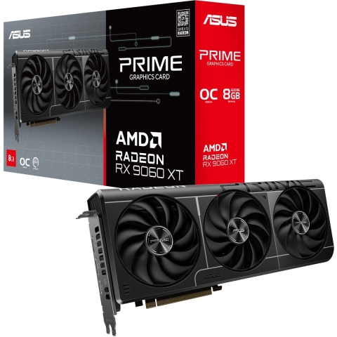 PRIME Radeon RX 9060 XT OC 8GB Grafische kaart