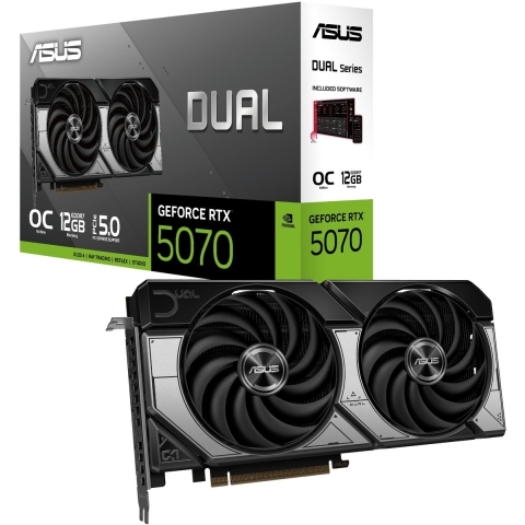 DUAL GeForce RTX 5070 OC Grafische kaart