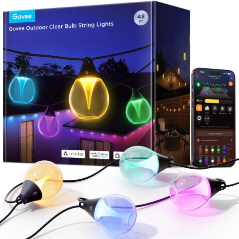 Lichtslinger met helder lampen voor buiten 1-Pack (15 LED | 15m) Verlichting