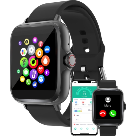 Denver SWC-156 Smartwatch Zwart