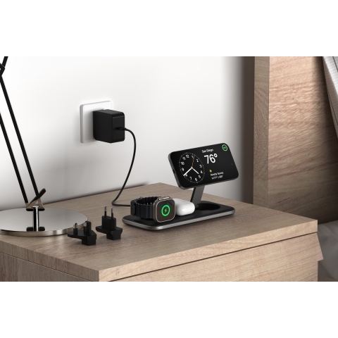 Satechi ST-QTPM-EA ST-QTPM-EA Inductie lader Uitgangen Qi-standaard Space grijs