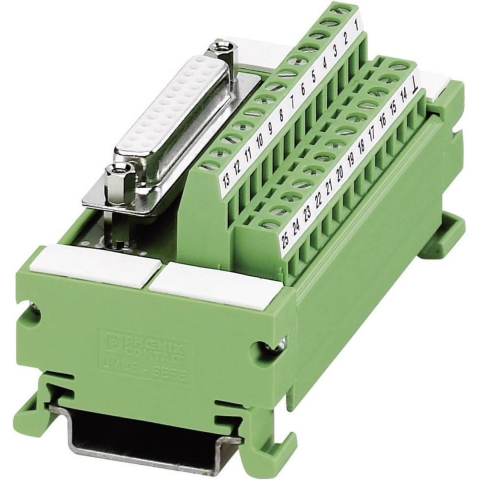 Phoenix Contact 2962748 UM 45-D25SUB/B Interface module Varioface-UM45-D Inhoud: 1 stuk(s)