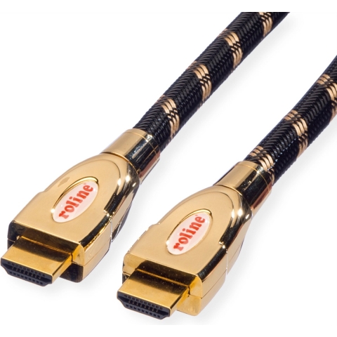 ROLINE GOLD HDMI Ultra HD kabel met ethernet, M/M , 3 m