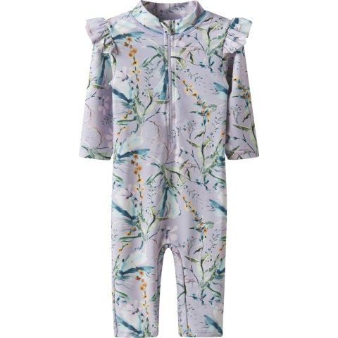 Name It Zwemboxpak - UV50+ - NmfZila - Orchid Bloei - Name It - 1 jaar (80) - Badmode