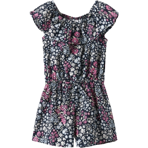 Name It Jumpsuit - NmfVinaya - Carmine Rose/Schattig Flower - Name It - 5 jaar (110) - Jumpsuit