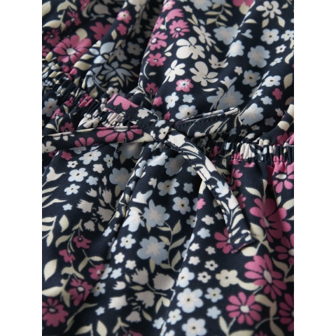 Name It Jumpsuit - NmfVinaya - Carmine Rose/Schattig Flower - Name It - 2 jaar (92) - Jumpsuit