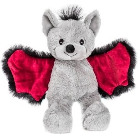 Magnetron warmte knuffel vleermuis 18 cm -