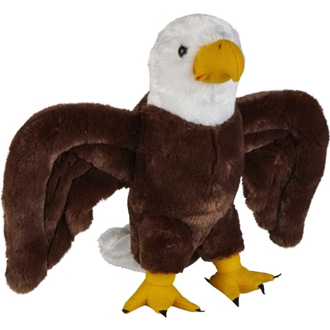 Pluche knuffel dieren Amerikaanse Zeearend roofvogel - 30 cm -