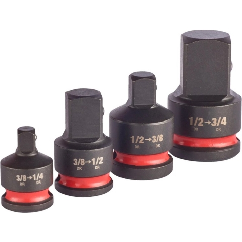 Milwaukee Accessoires Adapter SHOCKWAVE Hex Set-4pc - 4932480356