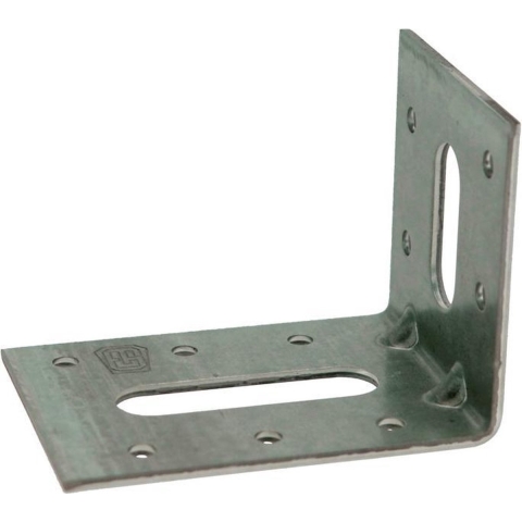 GB hoekanker 2 rillen 60x80/60x2.5 zink magnesium S350 | 100 stuks - 17780030