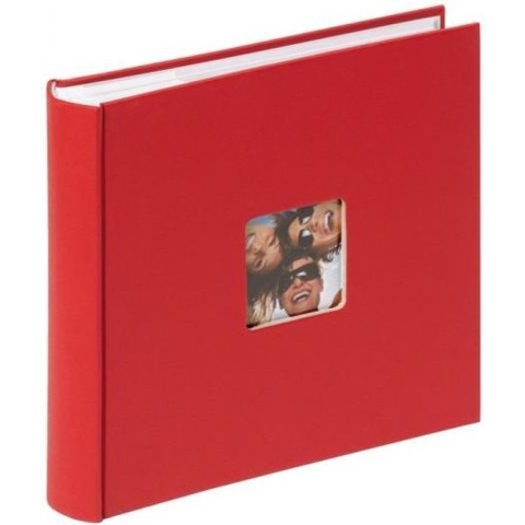 WALTHER DESIGN Walther Album Rood 200 Foto's 10x15cm ME-110-R Insteekalbum