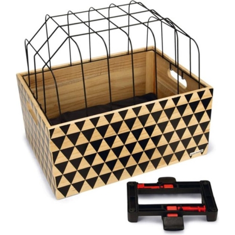 Beeztees Hondenfietsmand hout