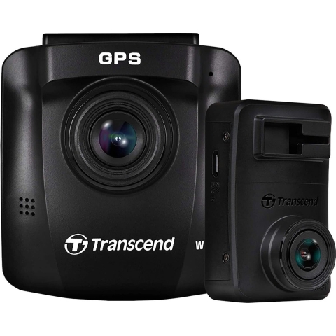 Transcend DrivePro 620 Dashcam Kijkhoek horizontaal (max.): 140 ° Accu, Display, Dualcamera, Achteruitrijcamera