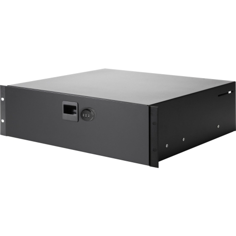 Adam Hall 87403CL 19 inch rackschuiflade 3 HE Staal