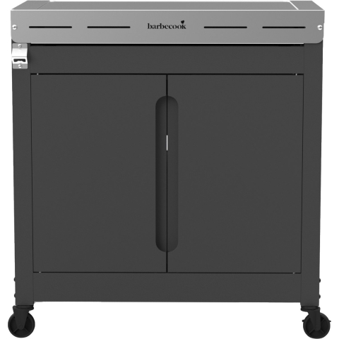 Premium buddy voor gasbarbecue met werkblad Kast