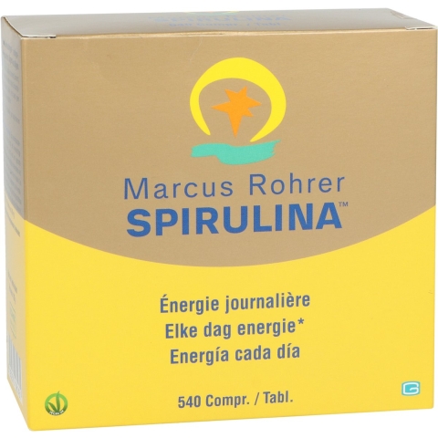 Marcus Rohrer Spirulina Navulling | 540 tabletten