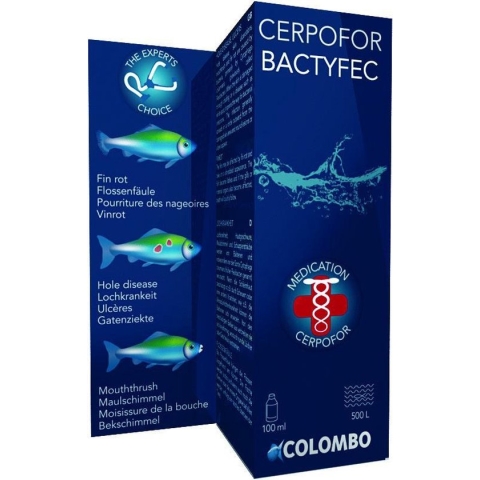 Colombo bactyfec 100 ml voor 500 ltr - 1 ST