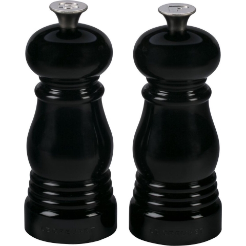 LE CREUSET - Le Moulin - Mini molens Set/2 11cm Zwart