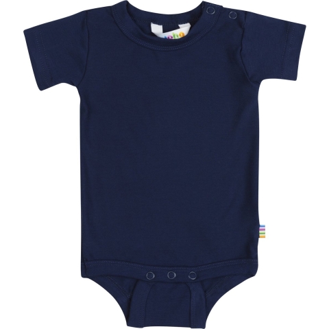 Joha Romper s/s - Bamboe - Marineblauw - Joha - 70 - Romper S/S