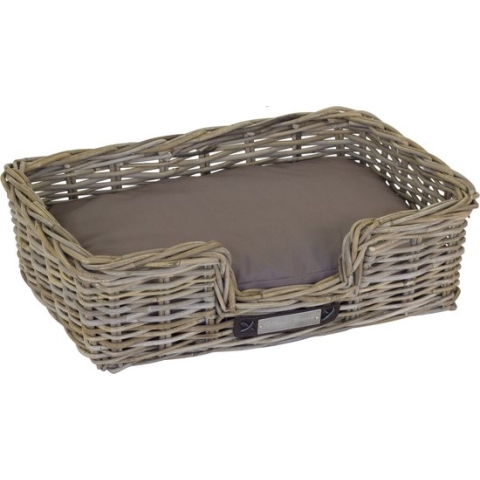 Happy House Rieten Hondenmand - S - 60 x 40 x 18 cm