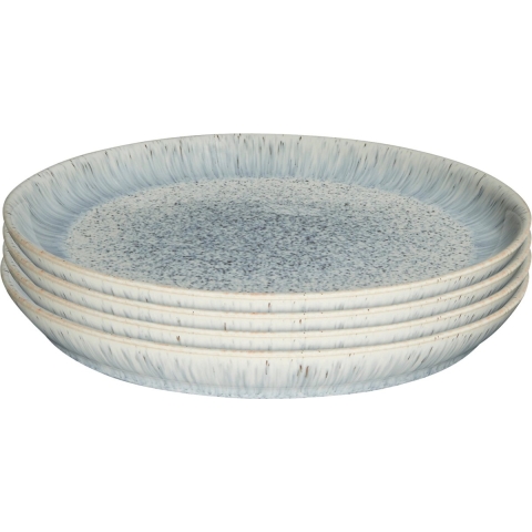 DENBY - Halo Speckle - Dinerbord Coupe 26cm Set/4