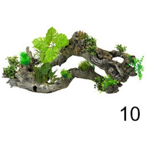 Aqua Della - Aquariumdecoratie - Vissen - Florascape 8 Xxxl - 72x17x32cm - 1st