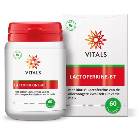 Gratis Verzending: Vitals Lactoferrine-BT 60 capsules