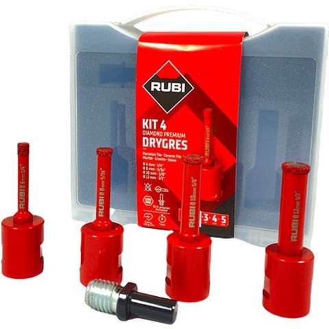 Rubi 51939 KIT MINI Drygres Premium - 6/8/10/12mm