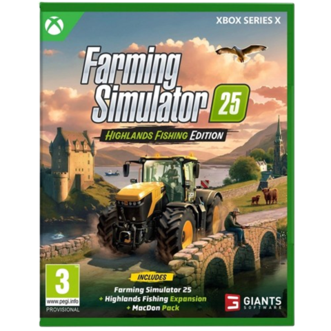 Koch Software Farming Simulator 25: Highlands Fishing Edition Xbox Series X Game
