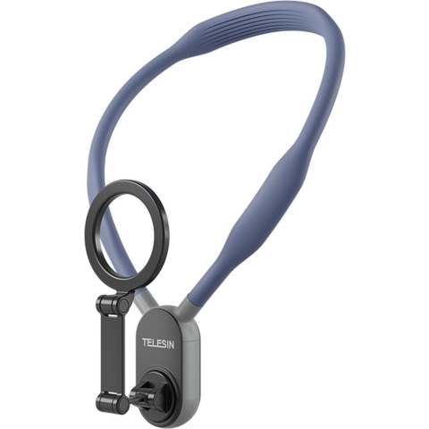 Telesin MagSafe Smartphone Neck Mount - Blauw