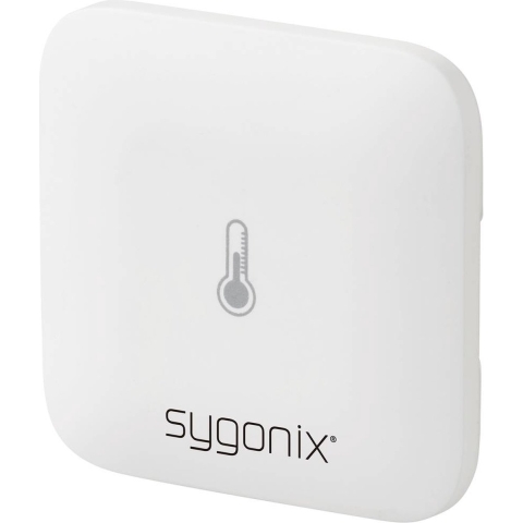 Sygonix SY-6052186 Temperatuursensor en luchtvochtigheidssensor Wit