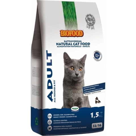 BF Petfood Kattenvoer Adult Tarwevrij 1,5 kg