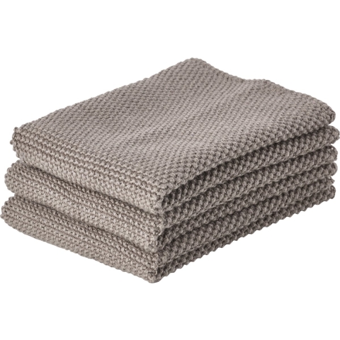 Zone Denmark Keukendoek Set Van 3 Taupe