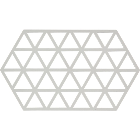 Zone Denmark Triangles Onderzetter 24x14 Warm Grey