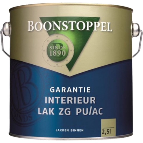 Boonstoppel Garantie Interieurlak Zijdeglan Pu/Ac Wit/n 2,5L