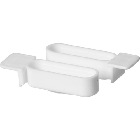 Fauna Snoepbakje Plastic Wit 2 stuks