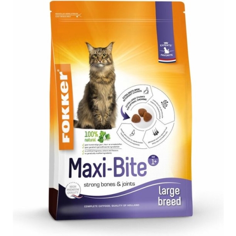 Fokker Cat Maxi-Bite - Kattenvoer - 10 kg