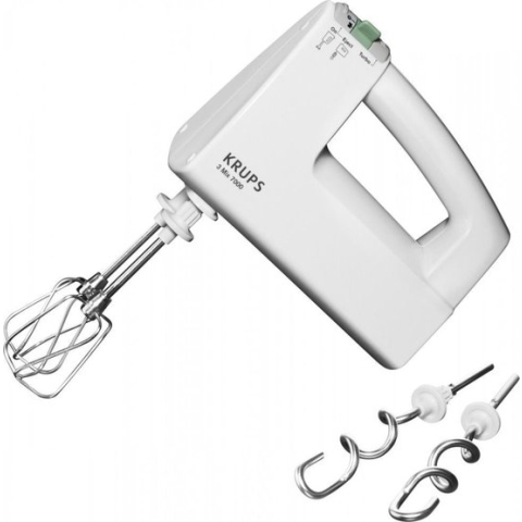 Krups 3 Mix 7000 Handmixer 500 W Wit