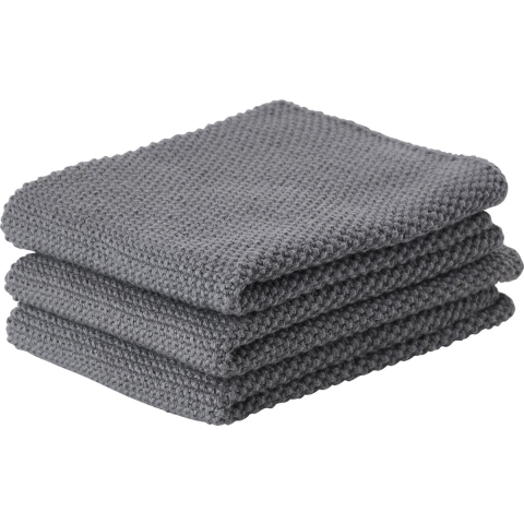 Zone Denmark Keukendoek Set Van 3 Cool Grey